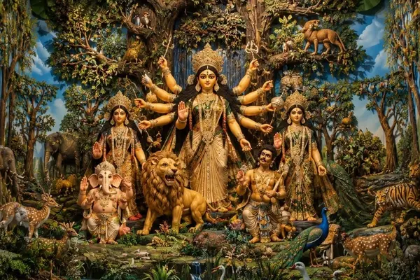 Guwahati's Maligaon to Host 76th Durga Puja with Biodiversity-Themed Pandal