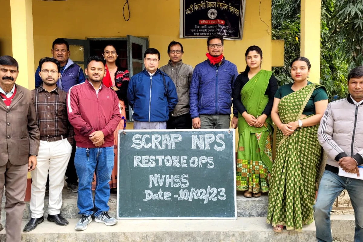 Assam NPS Employees Demand Restoration Of Old Pension System