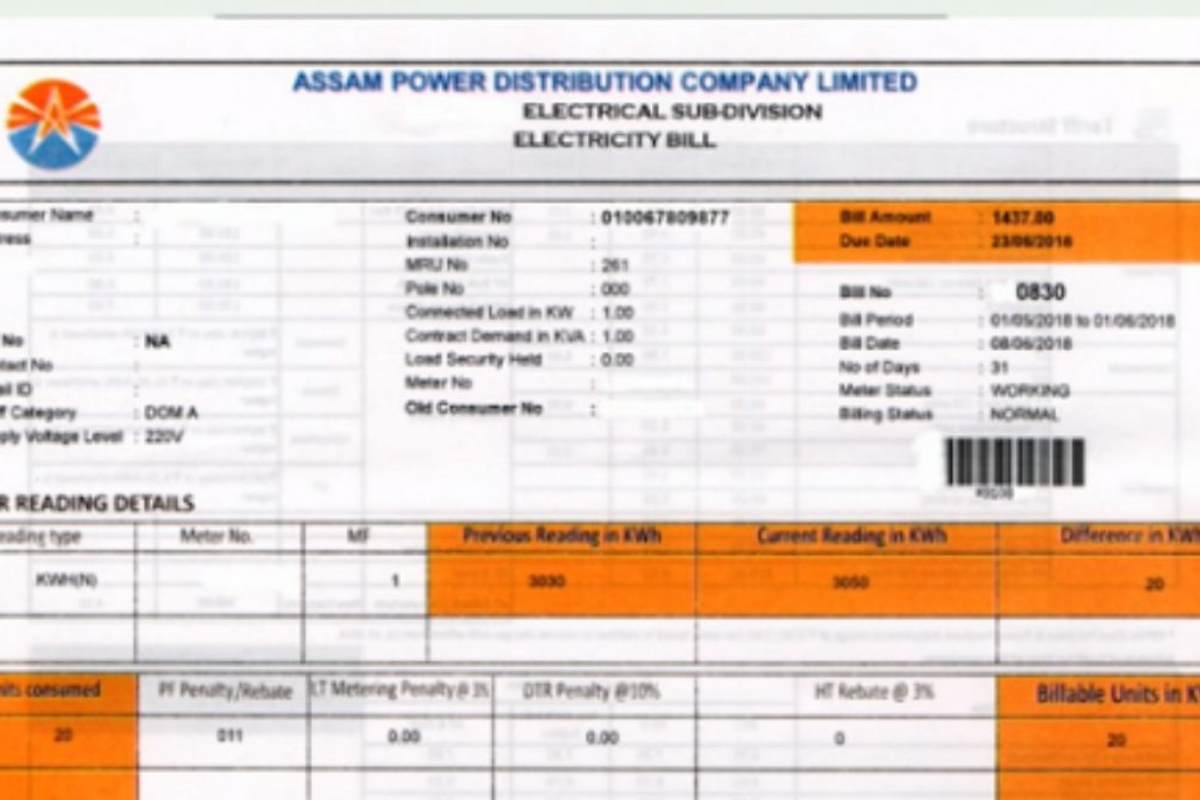 Guwahati GMC Holding Numbers To Be Included In Electricity Bills