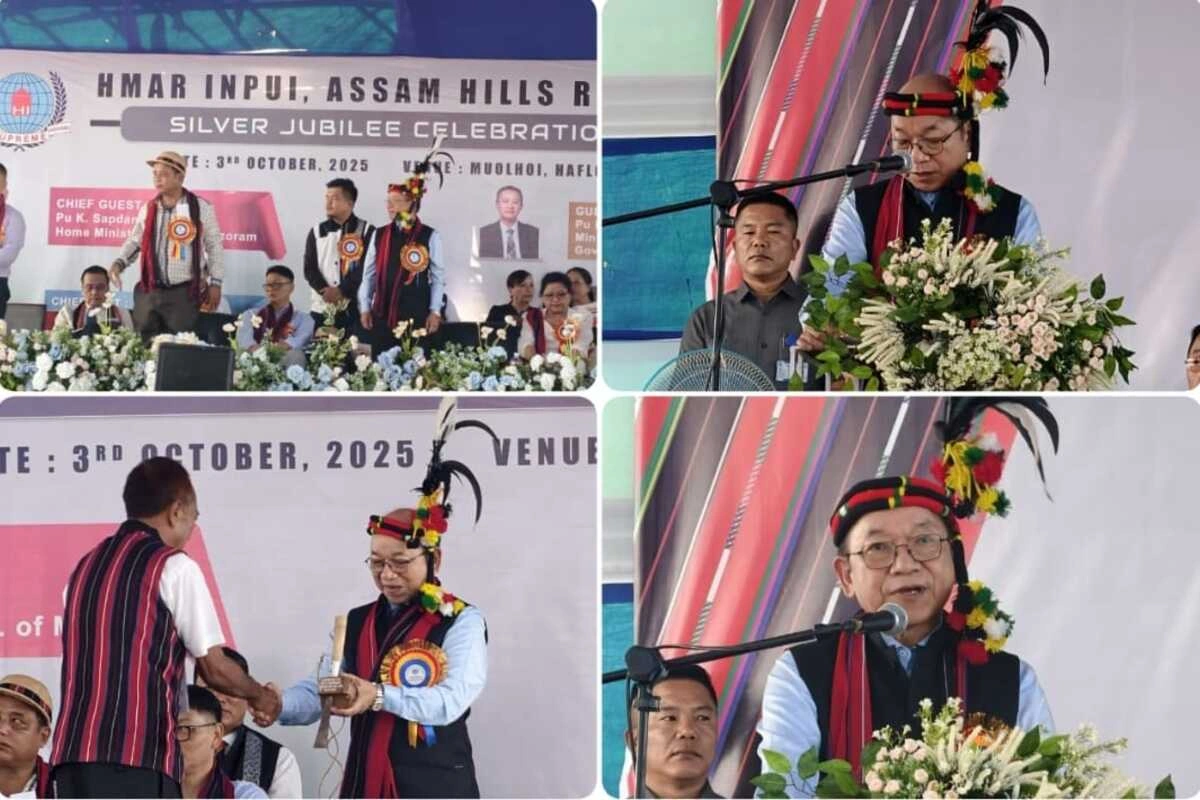Assam Hmar Inpui Marks Silver Jubilee with Cultural Grandeur in Haflong