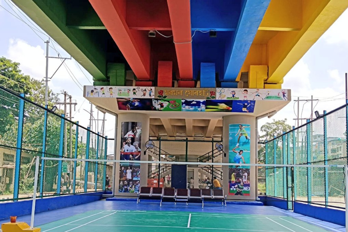 Assam Badminton Court To Be Inaugurated Underneath Jorhat Flyover