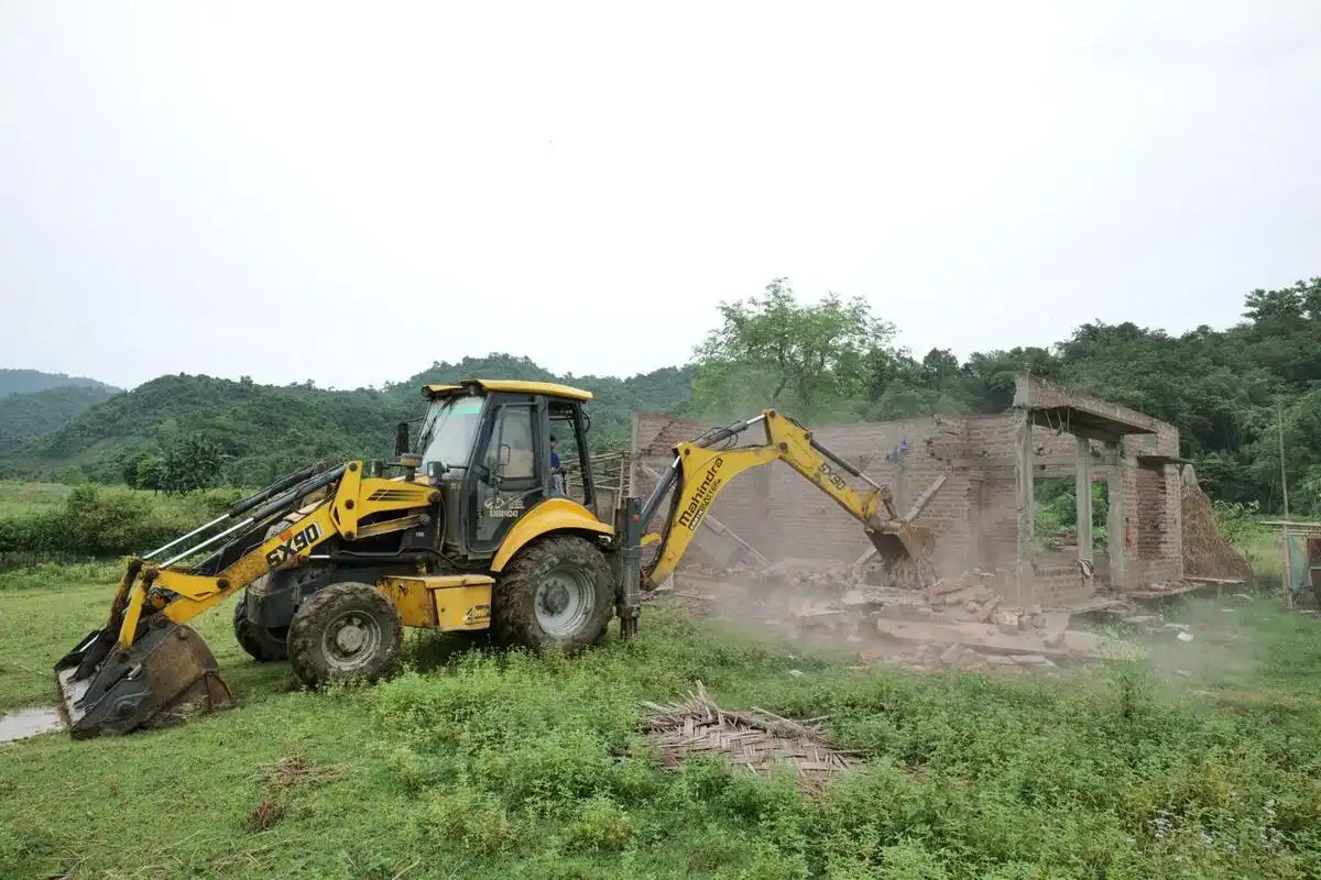Assam Reclaims Over 50 Hectares of Forest Land at Negheribil Eviction Drive