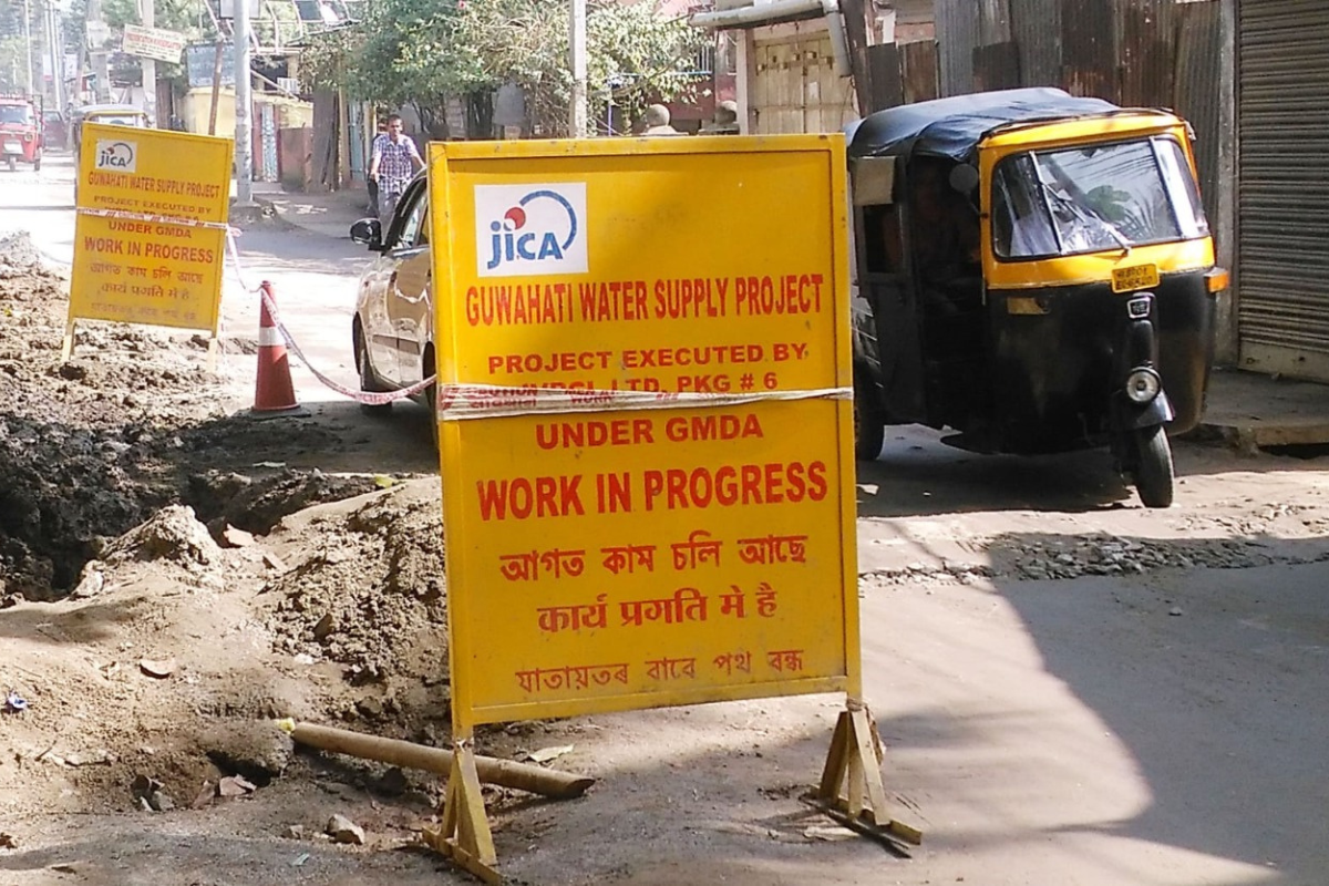 JICA Assisted Guwahati Water Supply Partially Opens After A Decade