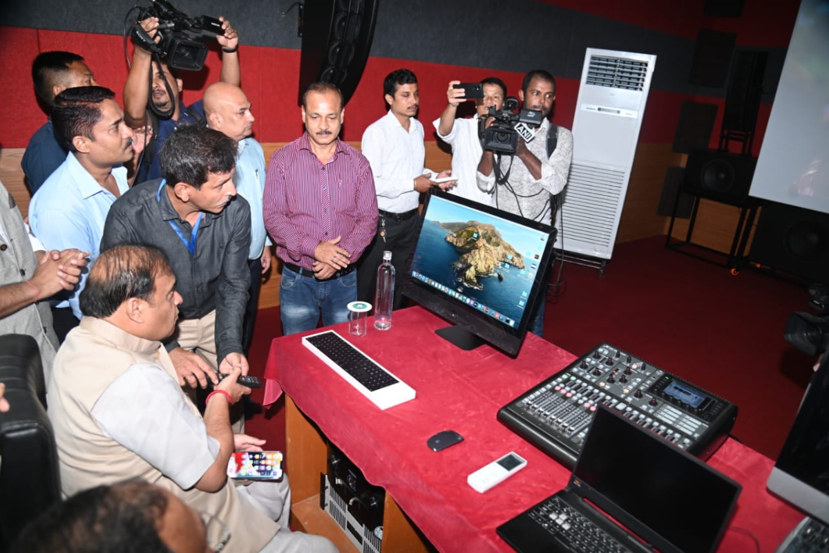 Guwahati 10 Cr AudioVisual Hub Inaugurated At Jyoti Chitraban Film Studio