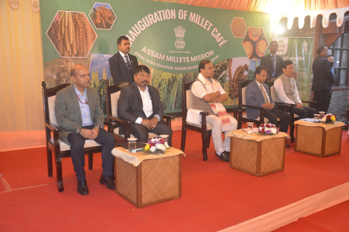 Millet Café Inaugurated At Assam Secretariat